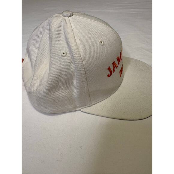 Jameson Orange - Flat Bill Hat - White / Orange / Green Bill - Picture 2 of 5